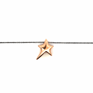 NomStar on Rhodium Plated Necklace