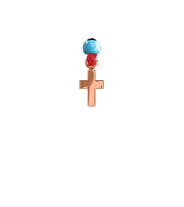 SMALL CROSS CHARM